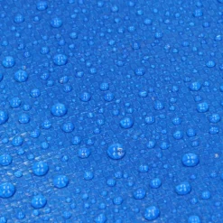 Abdeckplane Gewebeplane mit Ösen 3x5 m 180g/m² in Blau aus PE