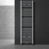 Badheizkörper Mittelanschluss 500x1800 mm Chrome gerade inkl. Montagematerial LuxeBath