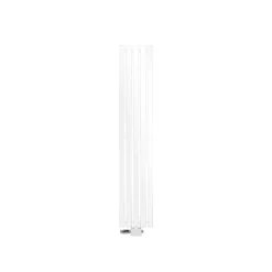 Badheizkörper Stella 260x1400 mm Weiß mit Universale Anschlussgarnitur