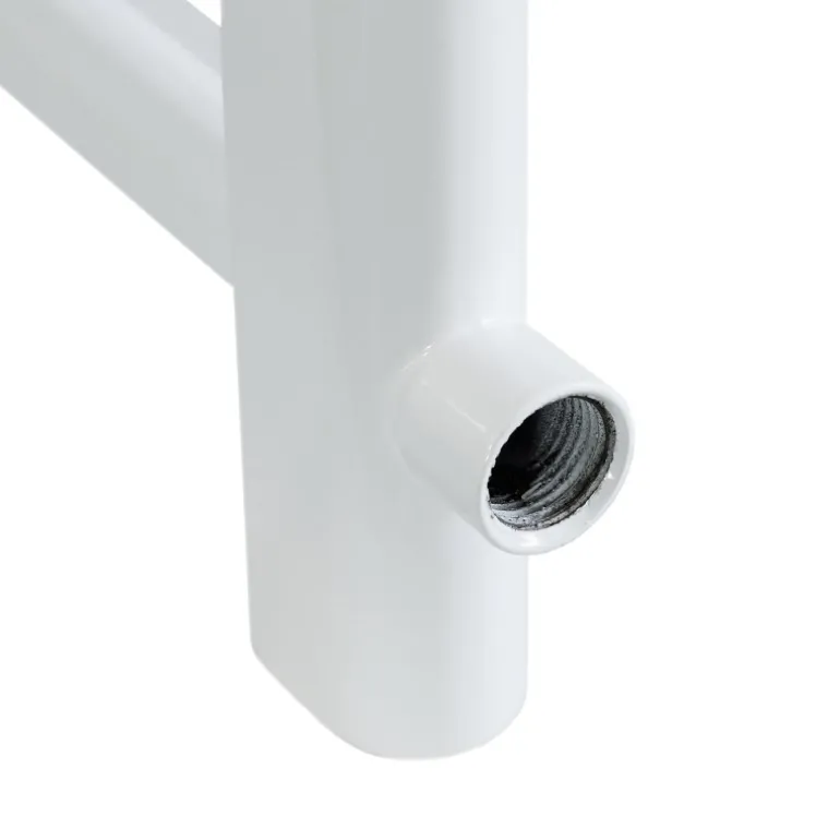 Badheizkörper 600x1800 mm Weiß gerade mit Seitenanschluss LuxeBath
