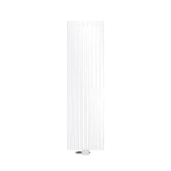 Badheizkörper 480x1600 mm Weiß mit Universale Anschlussgarnitur