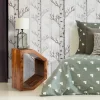 Beistelltisch D-Form 45x30x60 cm Braun aus Akazienholz  WOMO-Design