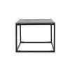 Beistelltisch 60x60 cm Grau, Unikat, handgefertigt aus Mangoholz WOMO-Design