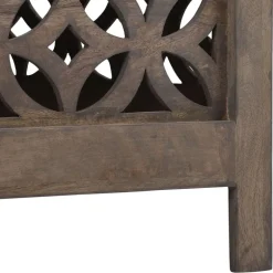 Couchtisch Ø 100x45 cm Natur aus Mangoholz  WOMO-Design