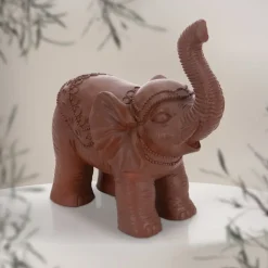 Deko Figur Elefant 36x19x39 cm Braun von ML-Design