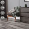 Deluxe PVC Klebevinylboden für 2,23 m² Kiefer Grau 2 mm dick ML-Design