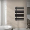 Design Badheizkörper Iron EM 600x1000 mm Schwarz matt Luxe Bath
