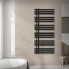 Design Badheizkörper Iron EM 600x1400 mm Schwarz matt Luxe Bath