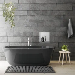 Duschnische 30x30 cm Silber aus Edelstahl Wandnische Duschablage LuxeBath