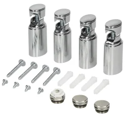 Elektrischer Badheizkörper mit Heizstab 900W 600x1800 mm Chrom gerade mit Seitenanschluss