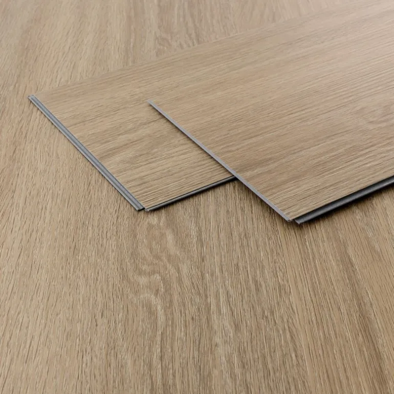 2er Set PVC Vinylboden Bodenbelag 7 Dielen 4,2mm für 1,54m² mit Klick-System Eiche Golden Hour ML-Design