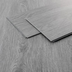2er Set PVC Vinylboden Bodenbelag 7 Dielen 4,2mm für 1,54m² mit Klick-System Eiche Windswell Hickory ML-Design