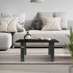 2er Set Tischbeine Bankkufen Loft 44x42 cm Industrial Profil 8x2cm Stahl U-Form ML-Design