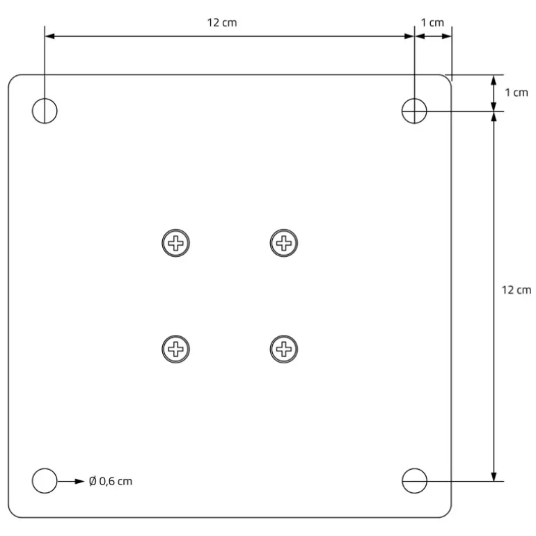 4er Set Tischbeine schräg H30 cm Schwarz glänzend aus Stahl eckig Profil 8x8 cm I-Form Möbelfüße Metall 96° Neigung ML-Design