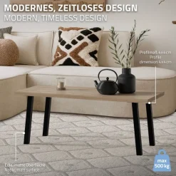 4er Set Tischbeine schräg H42 cm Schwarz glänzend aus pulverbeschichtetem Stahl eckig Profil 4x4 cm I-Form 96° Neigung ML-Design