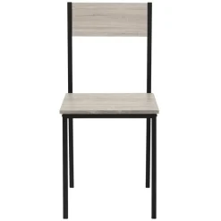 Esszimmergruppe mit Bank 4-Teilig mit Esstisch und Stühlen Sonoma Eiche Stahlgestell ML-Design