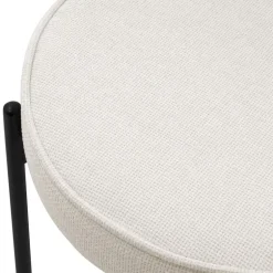 Esszimmerstühle 4er Set Beige mit Rückenlehne, Polsterstühle für Esszimmer & Küche ML-Design