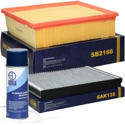 Filterset mit 400ml Klimaanlagenreiniger Audi A4 Avant Cabriolet Seat Exeo (3R)