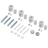 Halterung für Designheizkörper Chrom für gerade Modelle LuxeBath