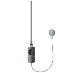 Heizstab 300W Anthrazit mit Thermostat und LCD Bildschirm LuxeBath