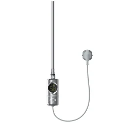 Heizstab 1200W Chrome mit Thermostat und LCD Bildschirm LuxeBath