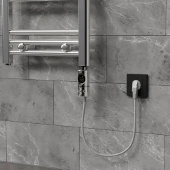 Heizstab 300W Chrome mit Thermostat und LCD Bildschirm LuxeBath