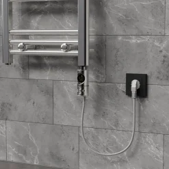Heizstab 900W Chrome mit Thermostat und LCD Bildschirm LuxeBath