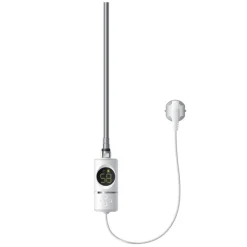 Heizstab 600W Weiß mit Thermostat und LCD Bildschirm LuxeBath