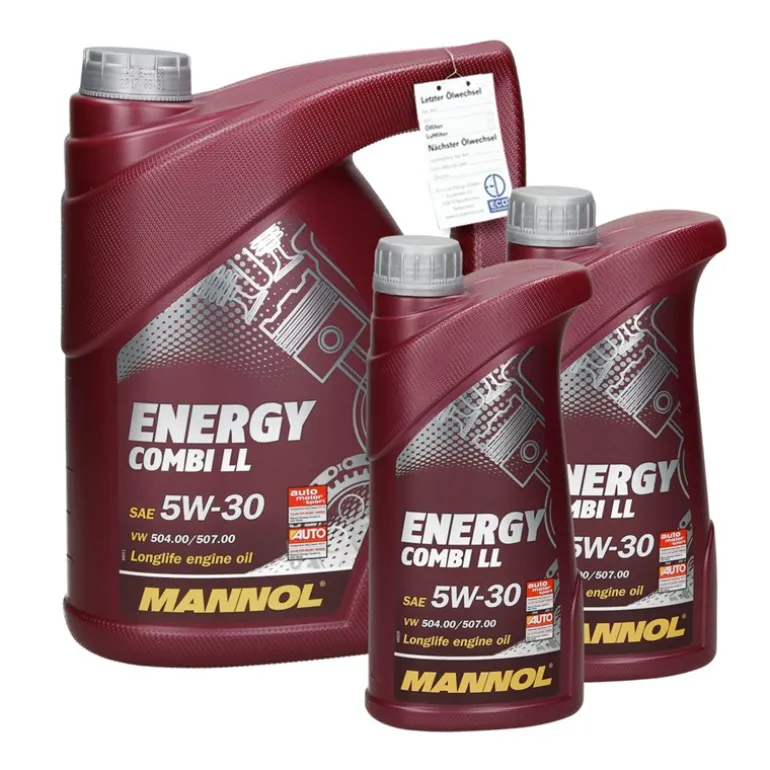 Inspektionspaket BMW 3, BMW X5, BMW Z4 Roadster mit Energy Combi 5W-30 7 l