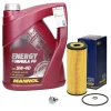 Inspektionspaket mit 5L Mannol Formula PD 5W-40 VAG