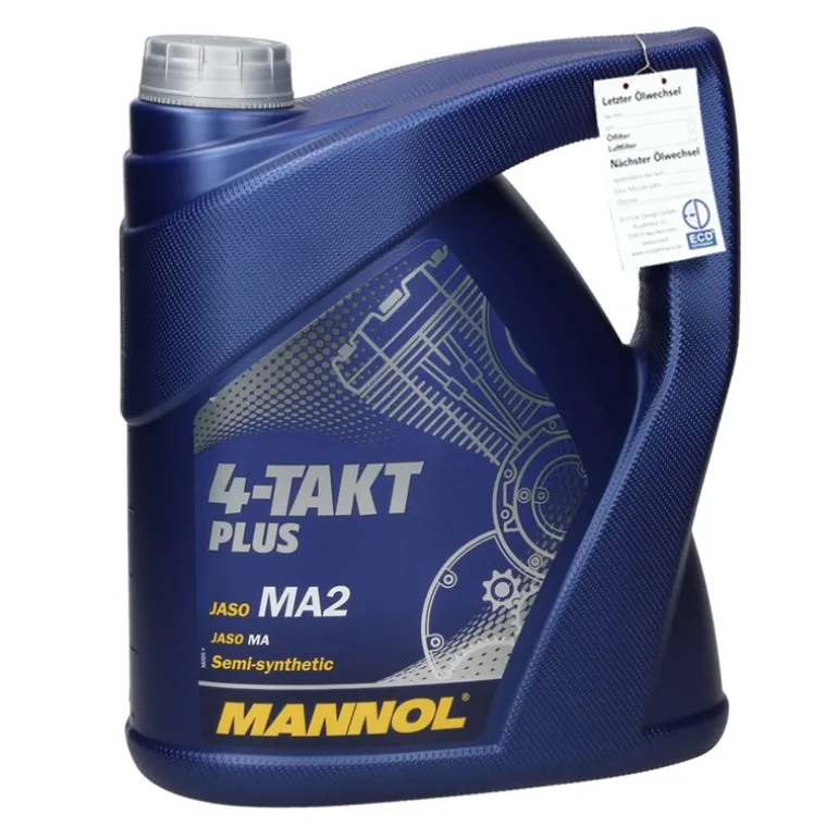 Inspektionspaket mit 4L Mannol Takt Plus 10W-40 Mazda 323 Nissan Primera