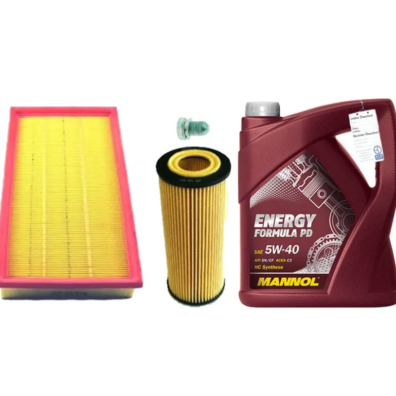 Inspektionspaket mit Mannol Energy Formula PD 5W-40 5L VAG