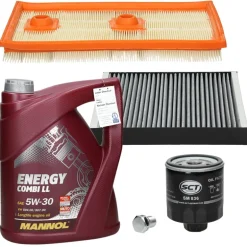 Inspektionspaket VAG mit Energy Combi 5W-30 5 l VW Golf VII