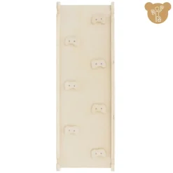 Kinderkletterbogen Natur mit Rutsche oder Kletterwand 2 in 1 Natur aus Holz Joyz