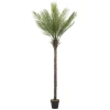 Künstliche Palme 210 cm Tropische Kunstpalme im Topf ML-Design