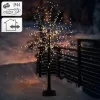 LED-Baum 120cm mit 480 warmweißen LEDs Künstlicher Weihnachtsbaum mit Lichterkette