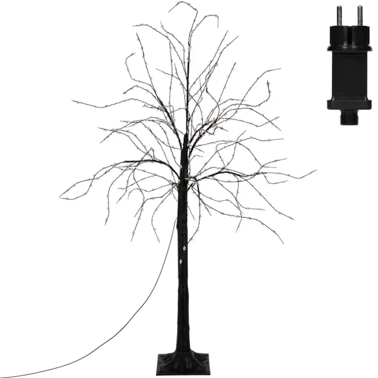 LED-Baum 120cm mit 480 warmweißen LEDs Künstlicher Weihnachtsbaum mit Lichterkette