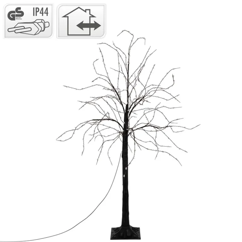 LED-Baum 120cm mit 480 warmweißen LEDs Künstlicher Weihnachtsbaum mit Lichterkette