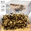 LED Büschel Lichterkette 14,5 m mit 2016 LEDs Warmweiß IP44