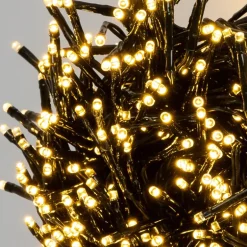 LED Büschel Lichterkette 14,5 m mit 2016 LEDs Warmweiß IP44