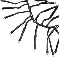 LED Büschel Lichterkette 4,2 m mit 576 LEDs Warmweiß IP44