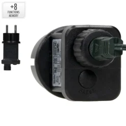 LED Cluster Lichterkette 8 m mit 400 LEDs Kaltweiß IP44