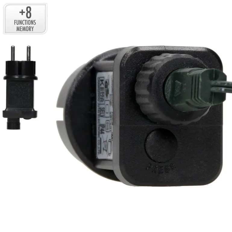 LED Lichterkette 24m weiß 1200 LED Birnen