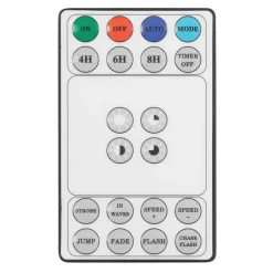 LED Lichtervorhang 6 m mit 240 LEDs Warmweiß IP44 Timer