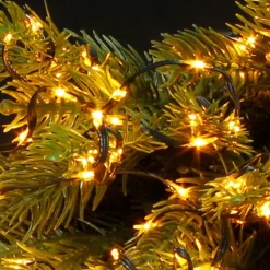 LED Micro Cluster Lichterkette 24 m mit 800 warmweißen LEDs und 8 Funktionen