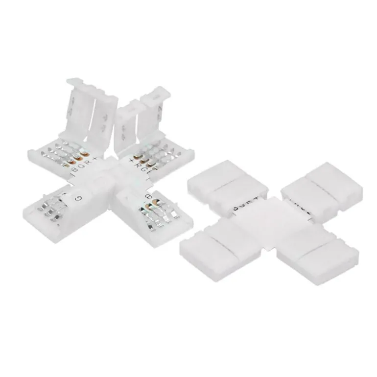 LED-Streifenverbinder Kreuz Form für RGB-Streifen