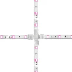 LED-Streifenverbinder Kreuz Form für RGB-Streifen