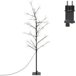 LED Weihnachtsdeko Baum 120 cm mit 240 Warmweißen LEDs