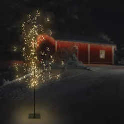 LED Weihnachtsdeko Baum 180 cm mit 480 warmweißen LEDs