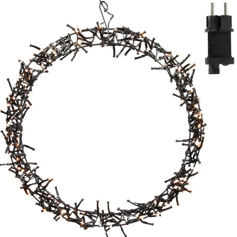 Lichterkranz 300 LEDs Warmweiß Ø 38cm IP44